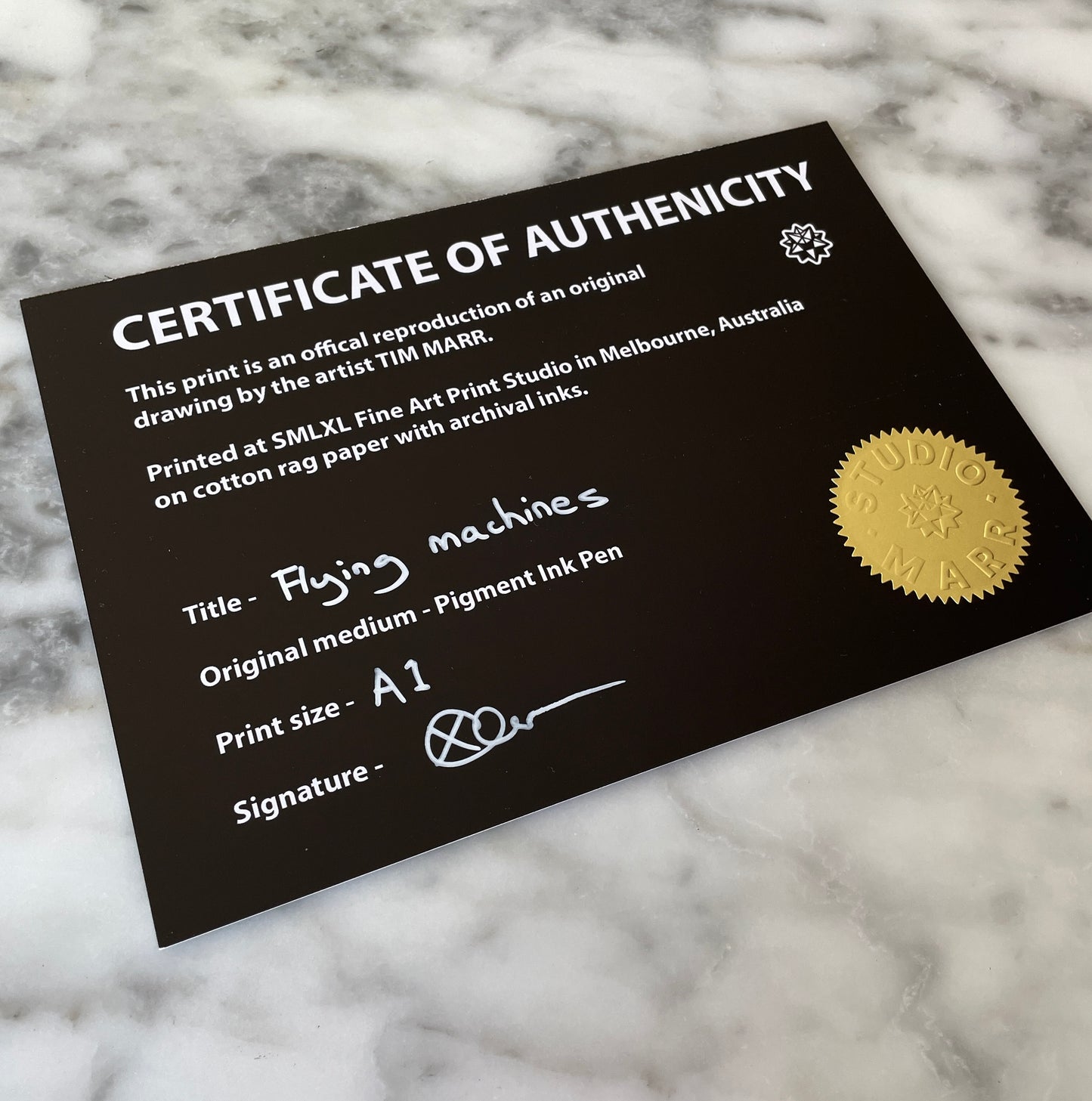 Flying Machines - Fine Art Print - A1, A2, A3