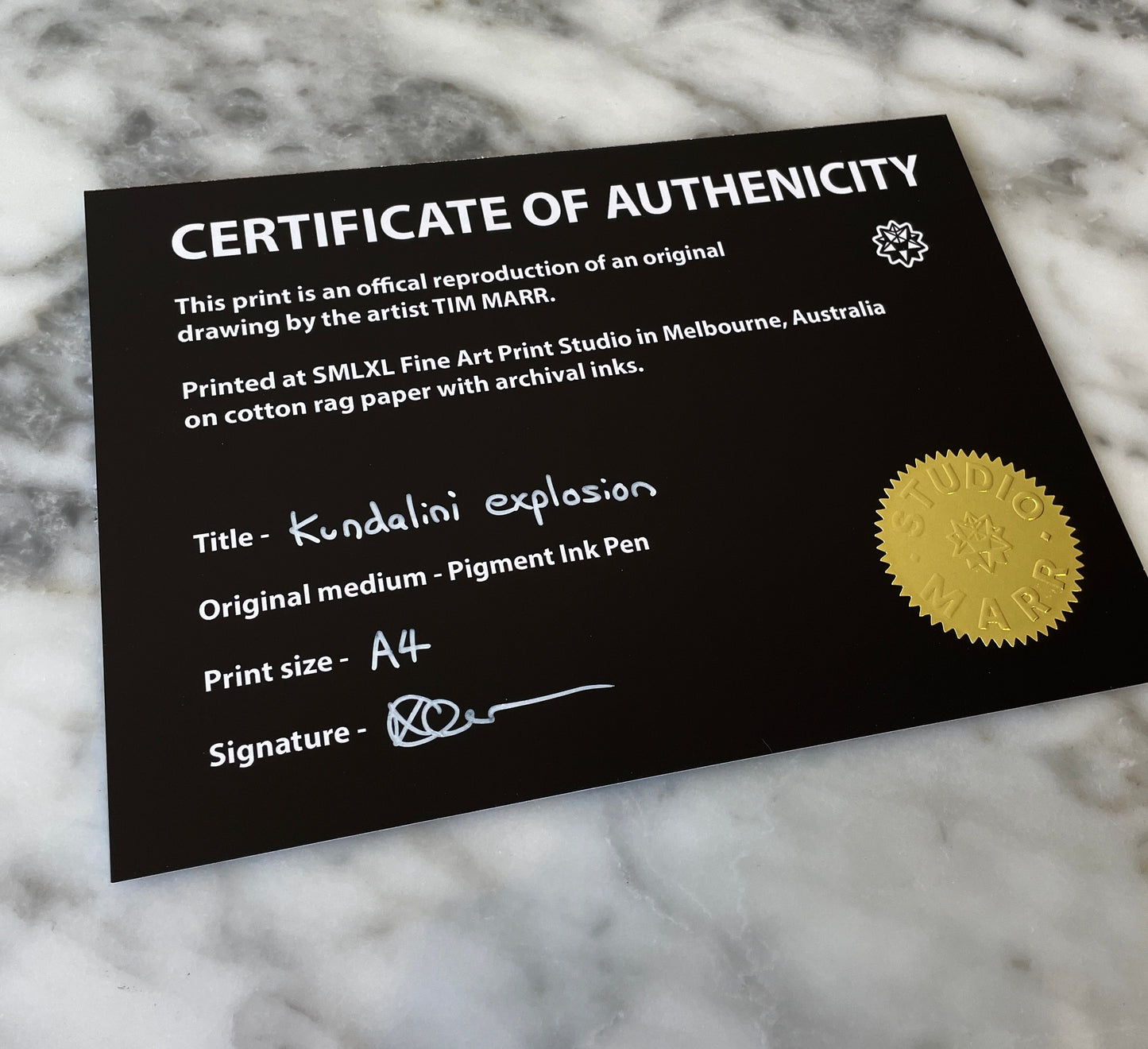 Kundalini Explosion - Fine Art Print - A4