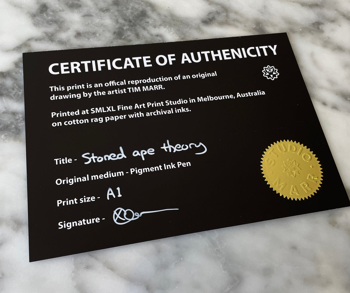 Stoned Ape Theory - Fine Art Print - A1, A2, A3