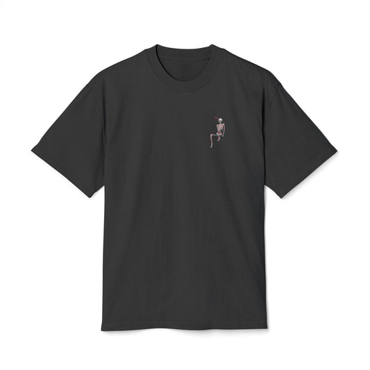 Skeleton Heavy Faded Tee
