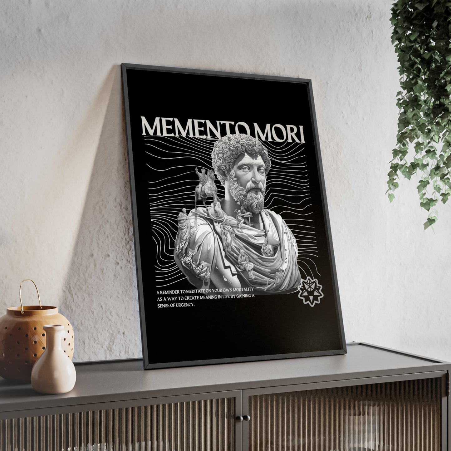Memento Mori Framed Poster - A4 to A1