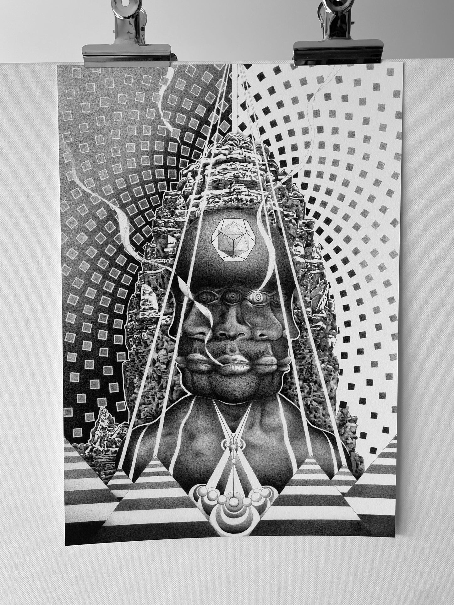 Solar Shaman - Fine Art Print - A3