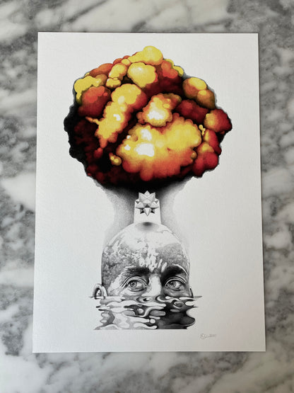 Goggins - Fine Art Print - A3