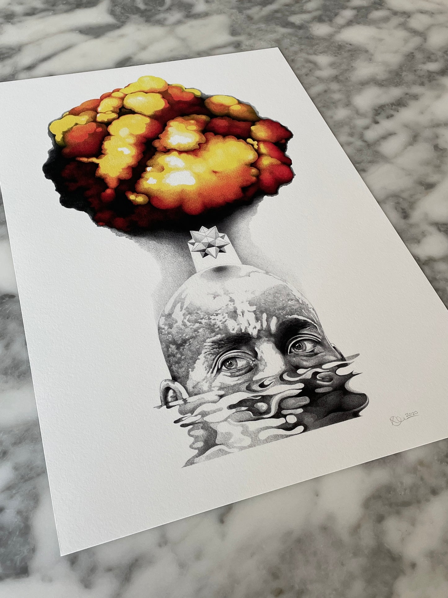 Goggins - Fine Art Print - A3