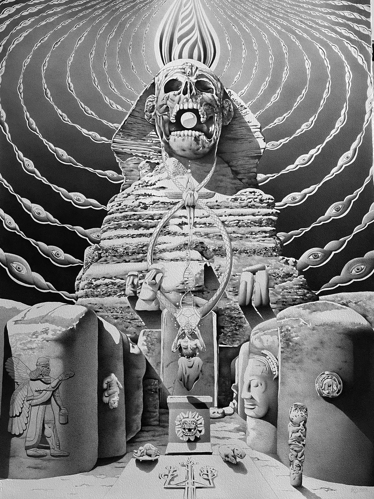 Younger Dryas Impact- Fine Art Print