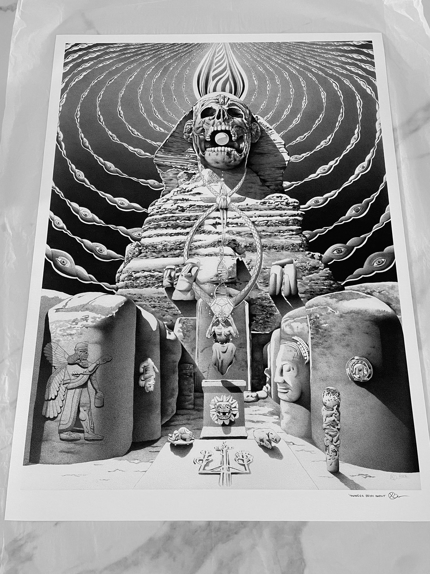 Younger Dryas Impact- Fine Art Print