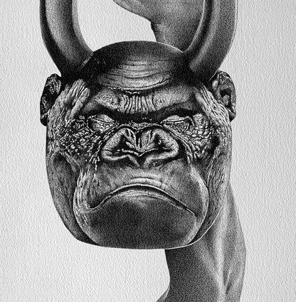 Primal Bell - Fine Art Print - A1